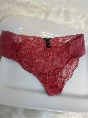 La Perla Lace Bikini Panty - Rose